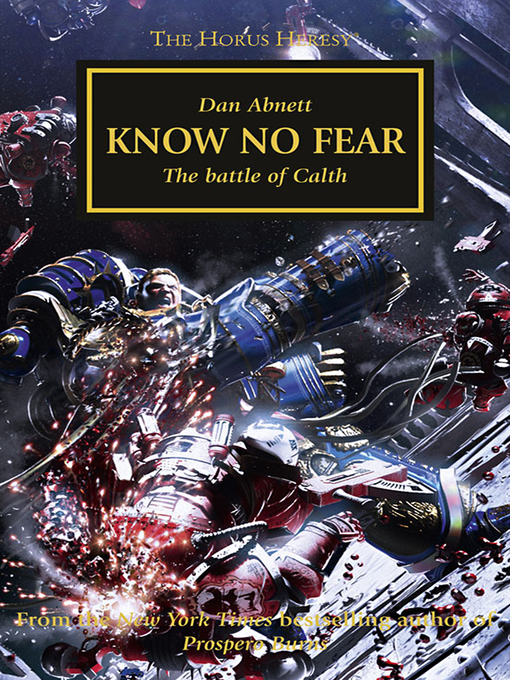 Title details for Know No Fear by Dan Abnett - Available